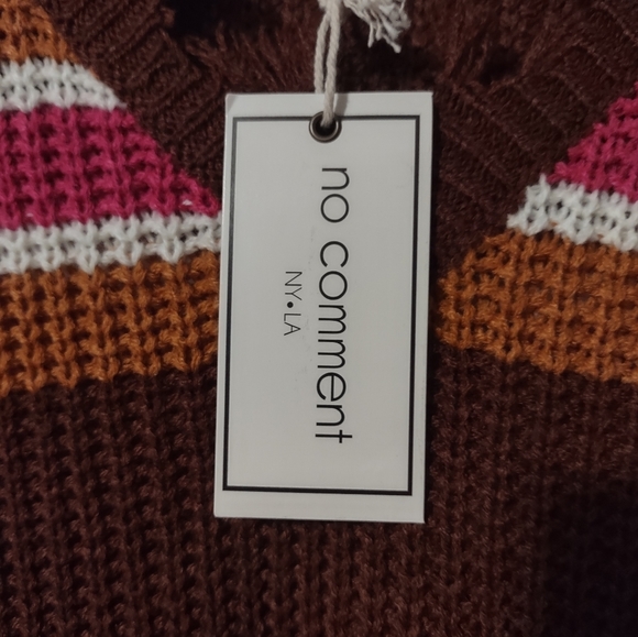 Distressed Women's Sweater Dress Size XL - Picture 4 of 5